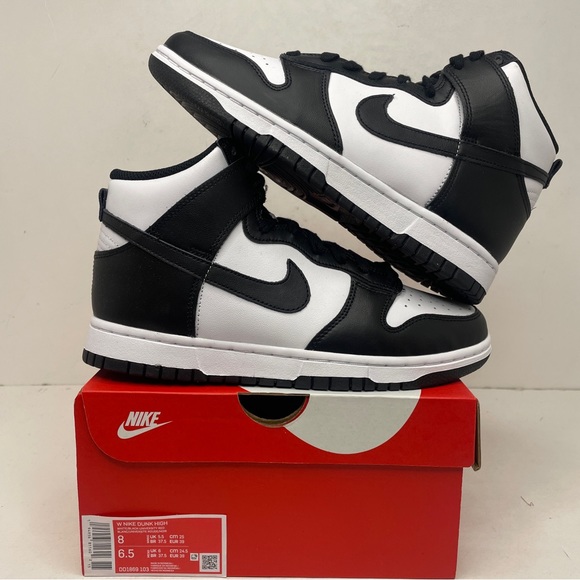 Nike Shoes - Nike Dunk High WMNS “Panda/Black White” 2023